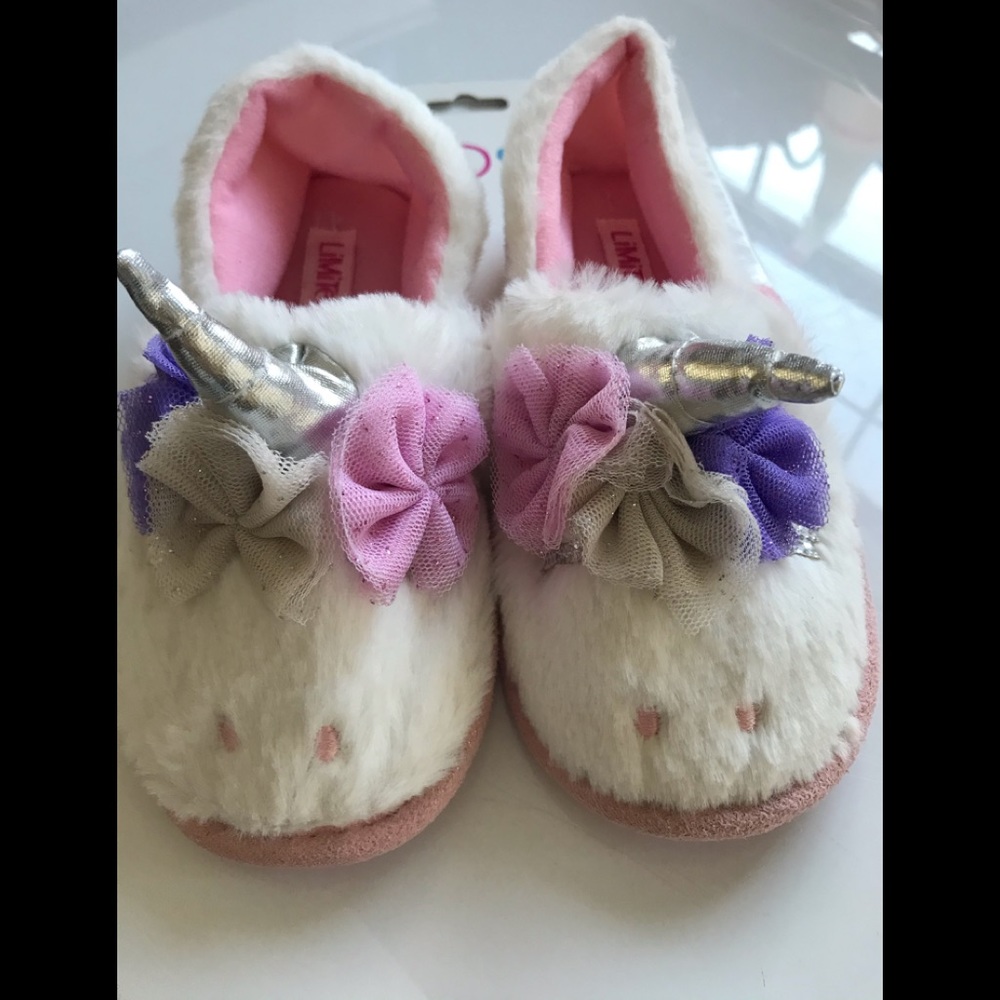 Girls slippers unicorn